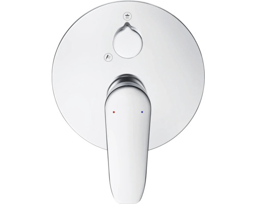 Páková sprchová batéria na montáž na stenu