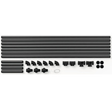 Sada rúrkových spojok s rúrkami, kolenami, T-kusmi a koncovkami