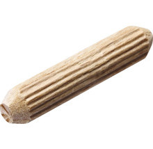Drevený kolík s drážkami
