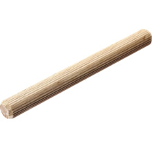 Drevený kolík s drážkami