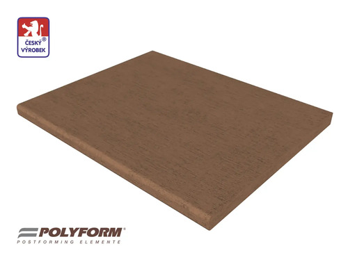 Kuchynská pracovná doska na mieru KAMEŇ RUSTY 3,8x60 cm, dĺžka 50-300 cm Hnedý plastový okenný parapet