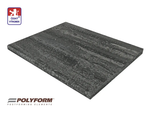 Pracovná doska so zaoblenou hranou