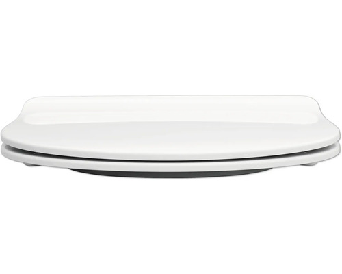 Biele záchodové sedadlo