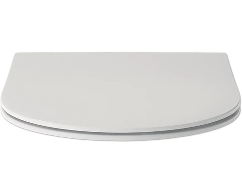 Polkruhové WC sedadlo z plastu