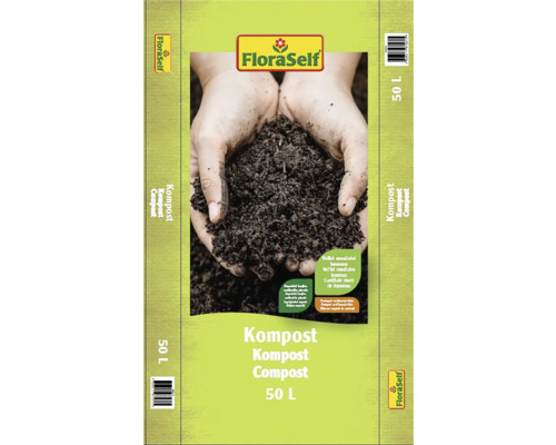 Kompost záhradnícky FloraSelf 50 l