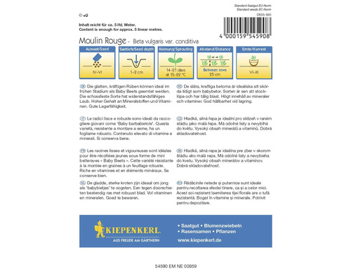 Balenie semien repy Moulin Rouge