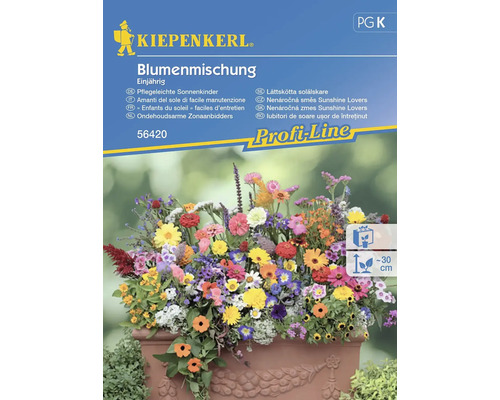 Kvetinová zmes nenáročná na starostlivosť Kiepenkerl