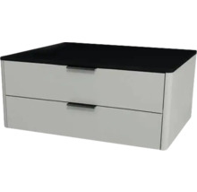 Skrinka pod umývadlo Devo Lotos sivá 70 x 31 x 53 cm