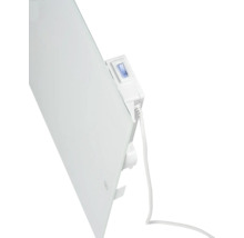 Radiátor do kúpeľne Eurom Sani 1000 W elektrický Wi-Fi biely