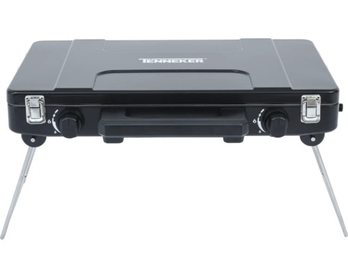 Plynový varič Tenneker s dvoma horákmi a sklopnými nohami