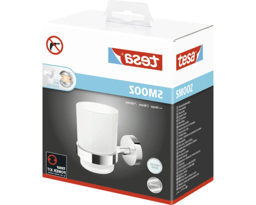 Balenie držiaka pohára na zubné kefky Tesa Smooz