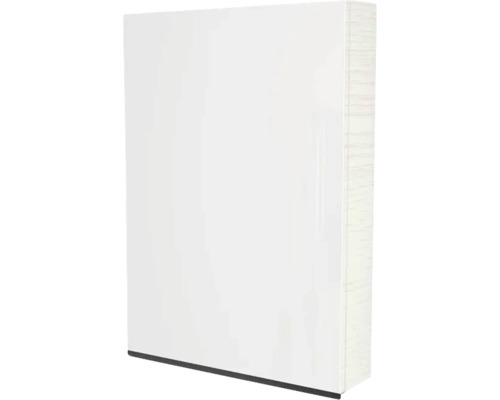 Zrkadlová skrinka bez osvetlenia Devo Viva 2.0 ľavá 60 x 15 x 85 cm structure white Biela vysoká kúpeľňová skrinka