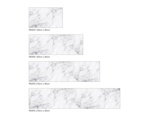 Dekoračné fólie Profix v rôznych veľkostiach s mramorovým vzorom