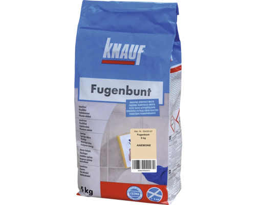 Škárovacia hmota KNAUF Fugenbunt Anemone, 5 kg, sasanka