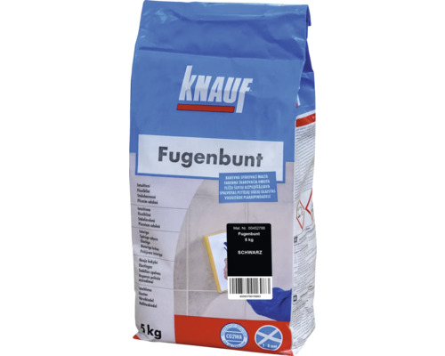 Škárovacia hmota KNAUF Fugenbunt Schwarz, 5 kg, čierna
