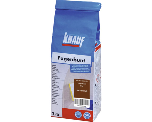 Škárovacia hmota KNAUF Fugenbunt Hellbraun, 2 kg, svetlo hnedá