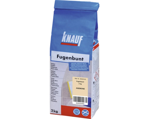 Škárovacia hmota KNAUF Fugenbunt Anemone, 2 kg, sasanka Knauf Fugenbunt, 2 kg balenie, Anemone