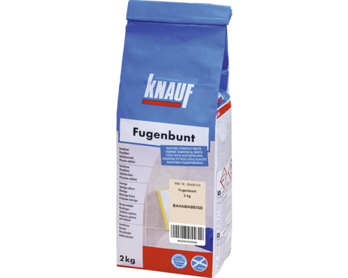 Škárovacia hmota KNAUF Fugenbunt Bahamabeige, 2 kg, bahama béžová