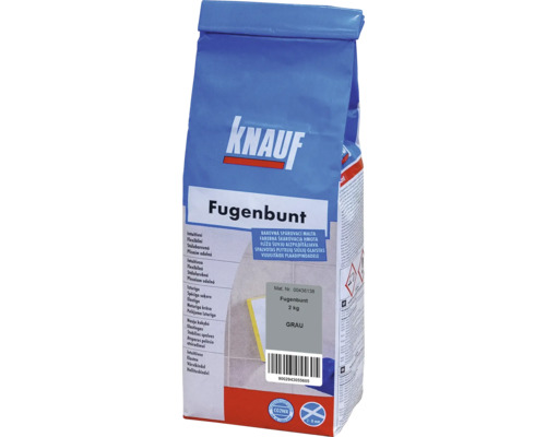 Škárovacia hmota KNAUF Fugenbunt Grau, 2 kg, šedá