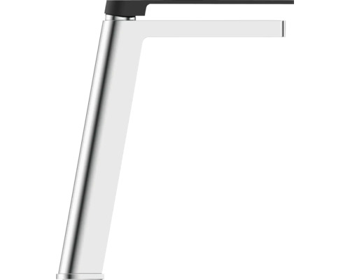 Samostatná vysoká umývadlová batéria z kovu