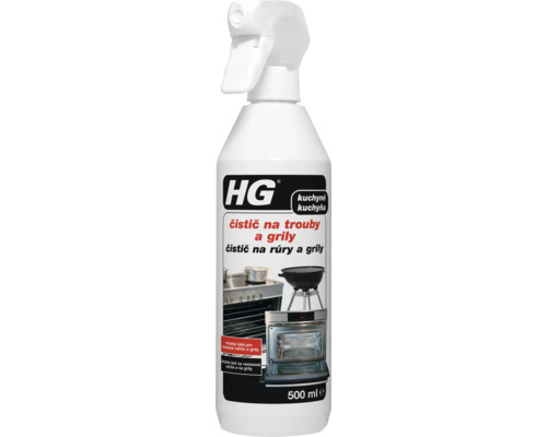 Čistič HG na rúry 500 ml a čistič na sklá HG 500 ml