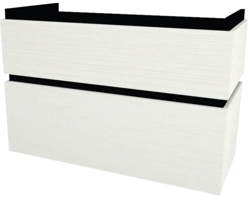 Kúpeľňová skrinka pod umývadlo Devo Viva 2.0 biela 97 x 51 x 44 cm VV2-SU2S98x51-F104 Skrinka pod umývadlo s dvomi zásuvkami