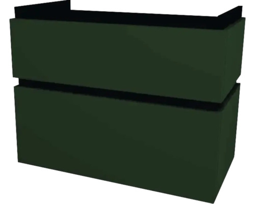 Kúpeľňová skrinka pod umývadlo Devo Viva 2.0 zelená matná 84 x 66 x 44 cm VV2-SU2S84x66-F77 Dvojfarebný kvetináč na vonkajšie použitie