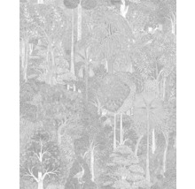 Vliesová tapeta FLORAL sivá biela 10,05x0,53m Heritage