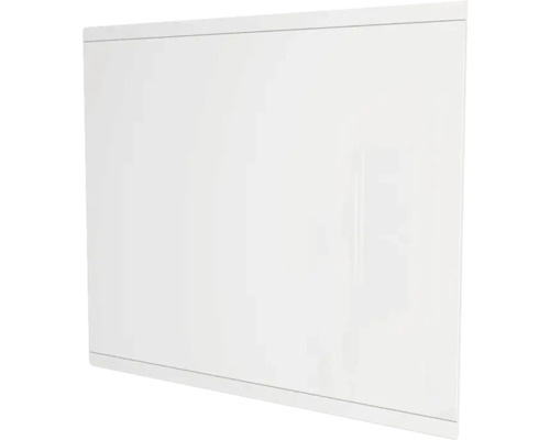 Zrkadlo do kúpeľne Devo Viva 2.0 85 x 100 cm biela matná VV2-LU100-F83 Revízne dvierka v bielej farbe