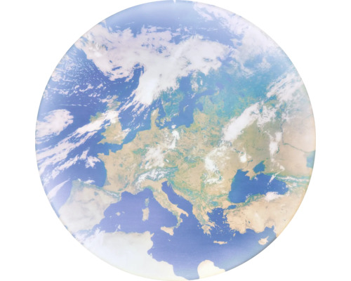 Zemeguľa s vyobrazením Európy