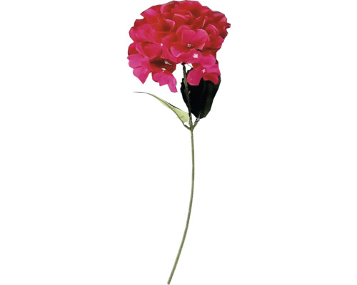Umelý kvet hortenzia 58 cm červená