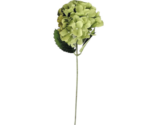 Umelý kvet hortenzia 58 cm zelená