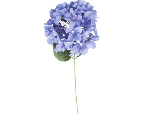 Umelý kvet hortenzia 58 cm modrá