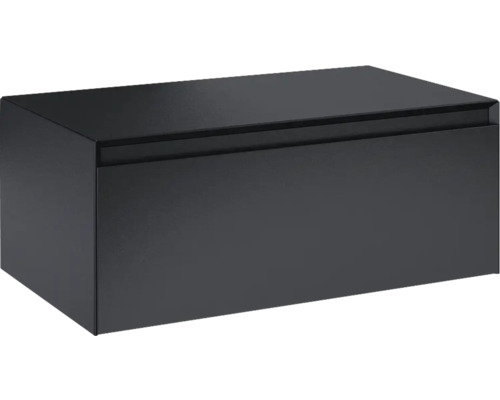 Kúpeľňová skrinka nízka Jungborn DECEM čierna 800 x 319 x 458 mm 168934