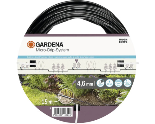 Zavlažovacia hadica GARDENA Micro-Drip-System kvapková nadzemná 4,6 mm (3/16") 15 m