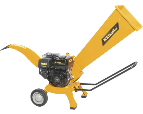 Štiepkovač Riwall s plniacou násypkou a kolesami