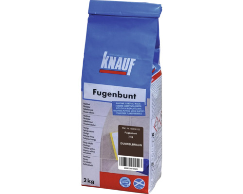 Škárovacia hmota KNAUF Fugenbunt Dunkelbraun, 2 kg, tmavo hnedá