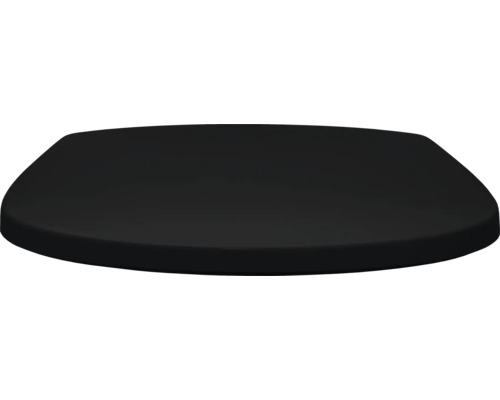 Čierne záchodové sedadlo