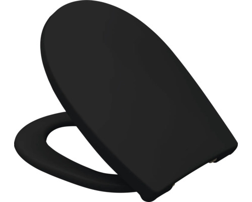 WC sedadlo v čiernej farbe