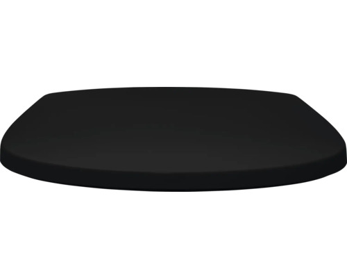 Čierna WC doska z plastu