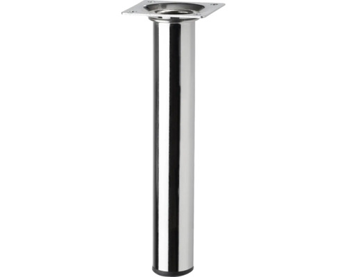 Stolová noha okrúhla 300xø30 mm chróm