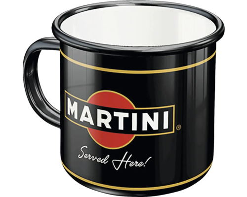 Smaltovaný hrnček Martini