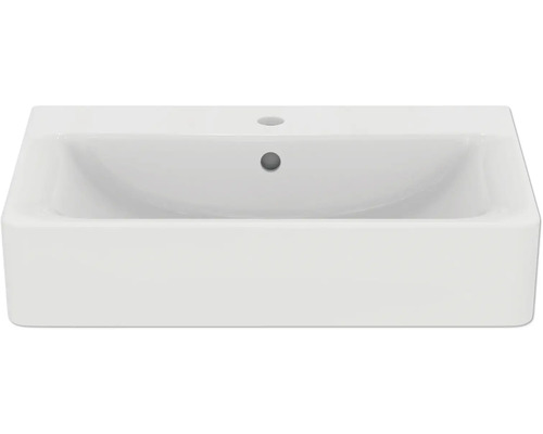 Biele keramické umývadlo do kúpeľne