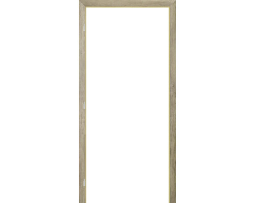 Zrkadlový rám s dreveným dekorom