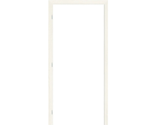 Biele interiérové dvere s dreveným rámom