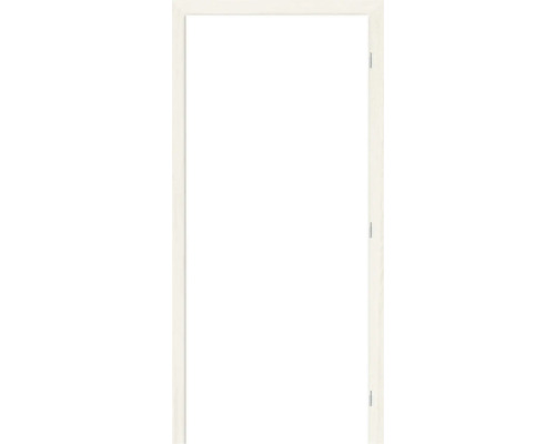 Biele interiérové dvere s dreveným rámom