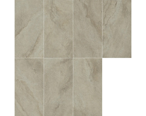 Niekoľko podlahových dlaždíc s kamenným vzhľadom