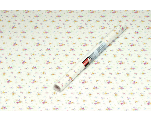 Dekoračná fólia s kvetinovým vzorom na roli