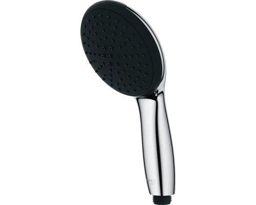 Ručná sprcha s čiernou sprchovou plochou