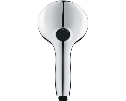 Kovová ručná sprcha s rôznymi druhmi prúdu